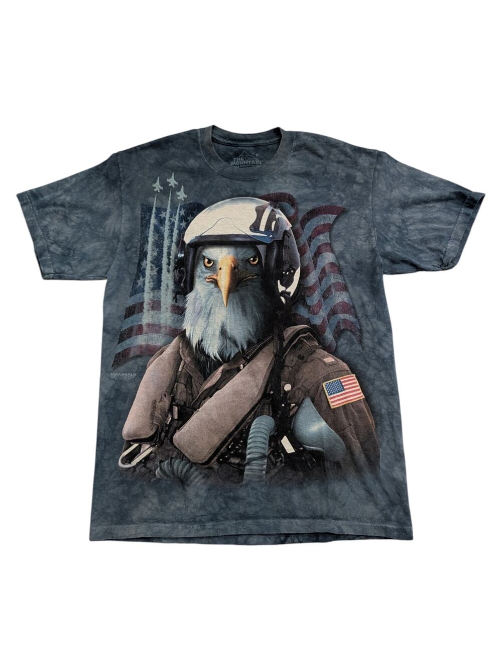 2011 American Bald Eagle Pilot The Mountain T shirt